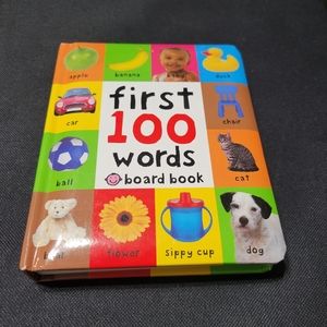 Small Priddy Book "First Hundred Words" Board Book